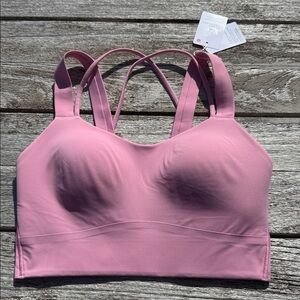 Lululemon Like a Cloud Longline Bra D/DD Cup
Pink Frosting size 4 NWT